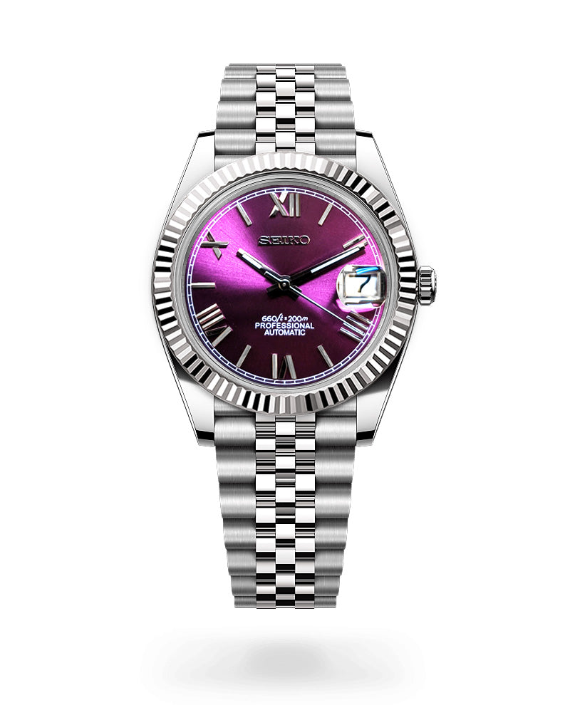 Date J Fluted - Roman Purple