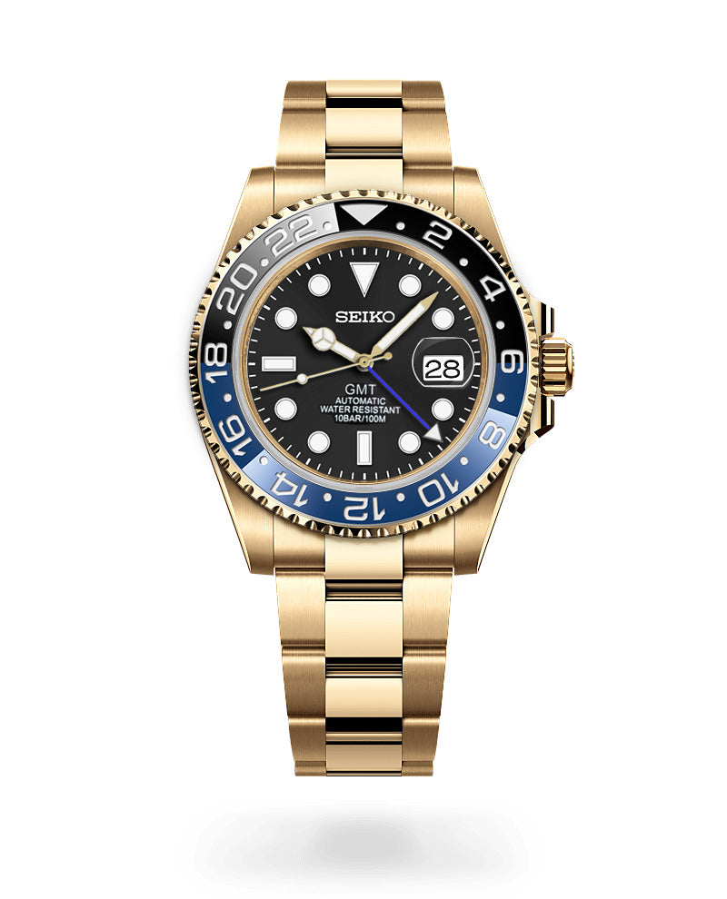 GMT Batman Gold – Precision Watch Studio - Main Image