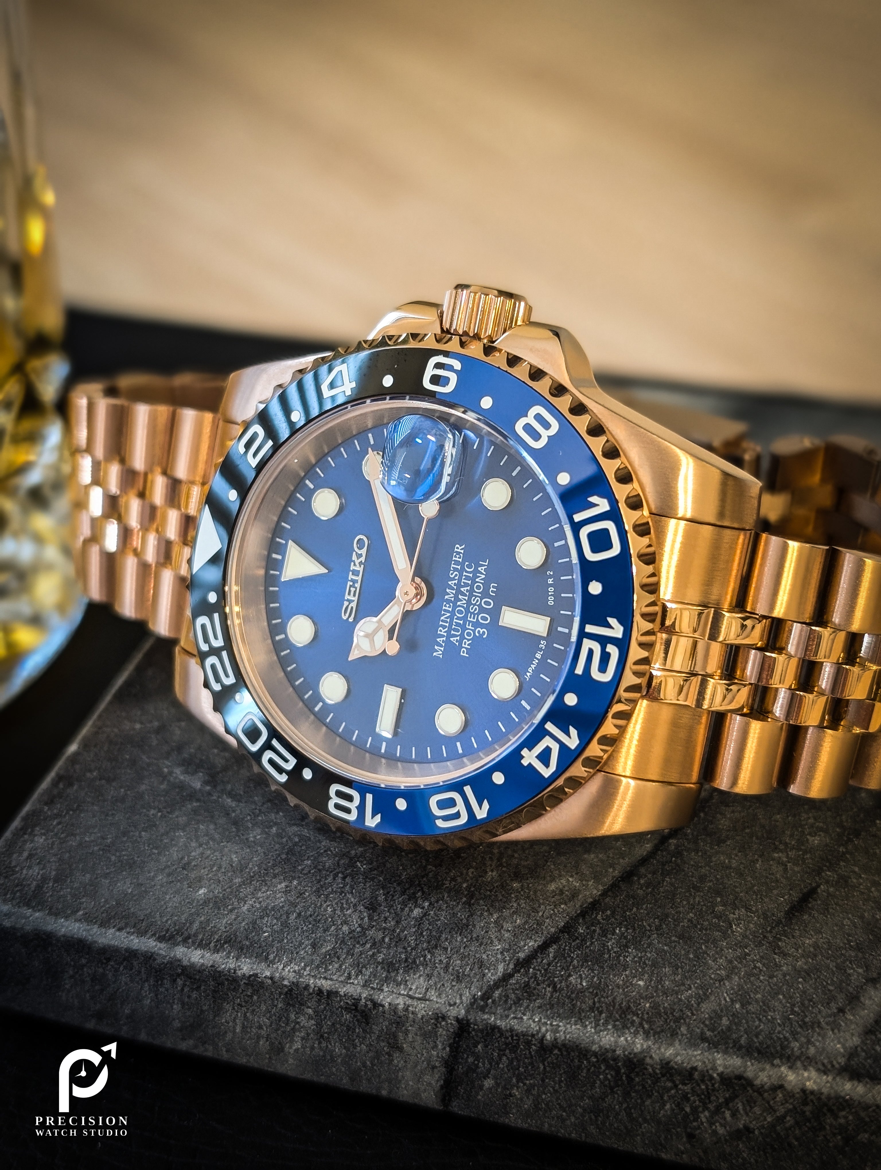 Sub Style 24H - Blue Batman with Rose Gold
