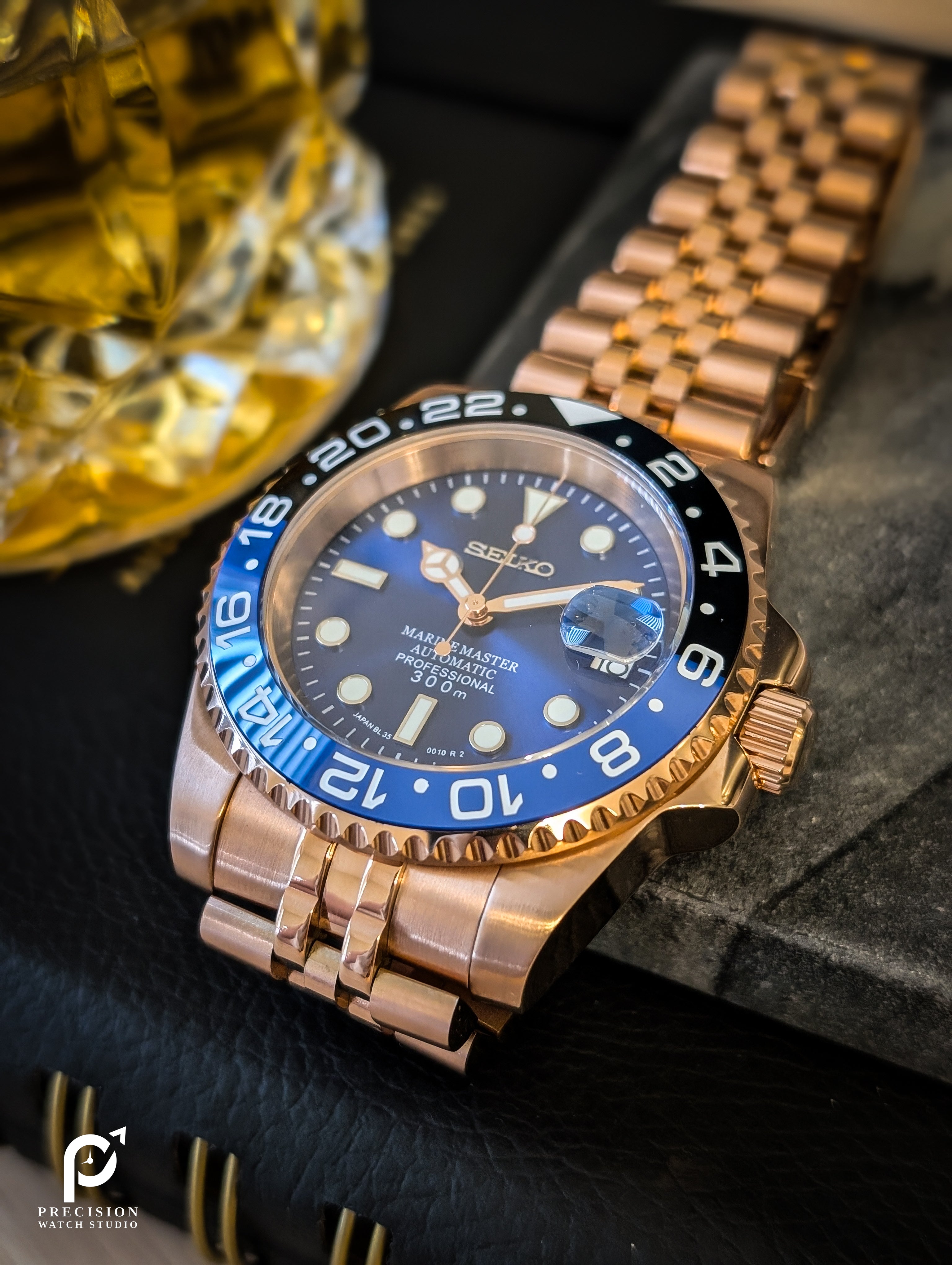 Sub Style 24H - Blue Batman with Rose Gold