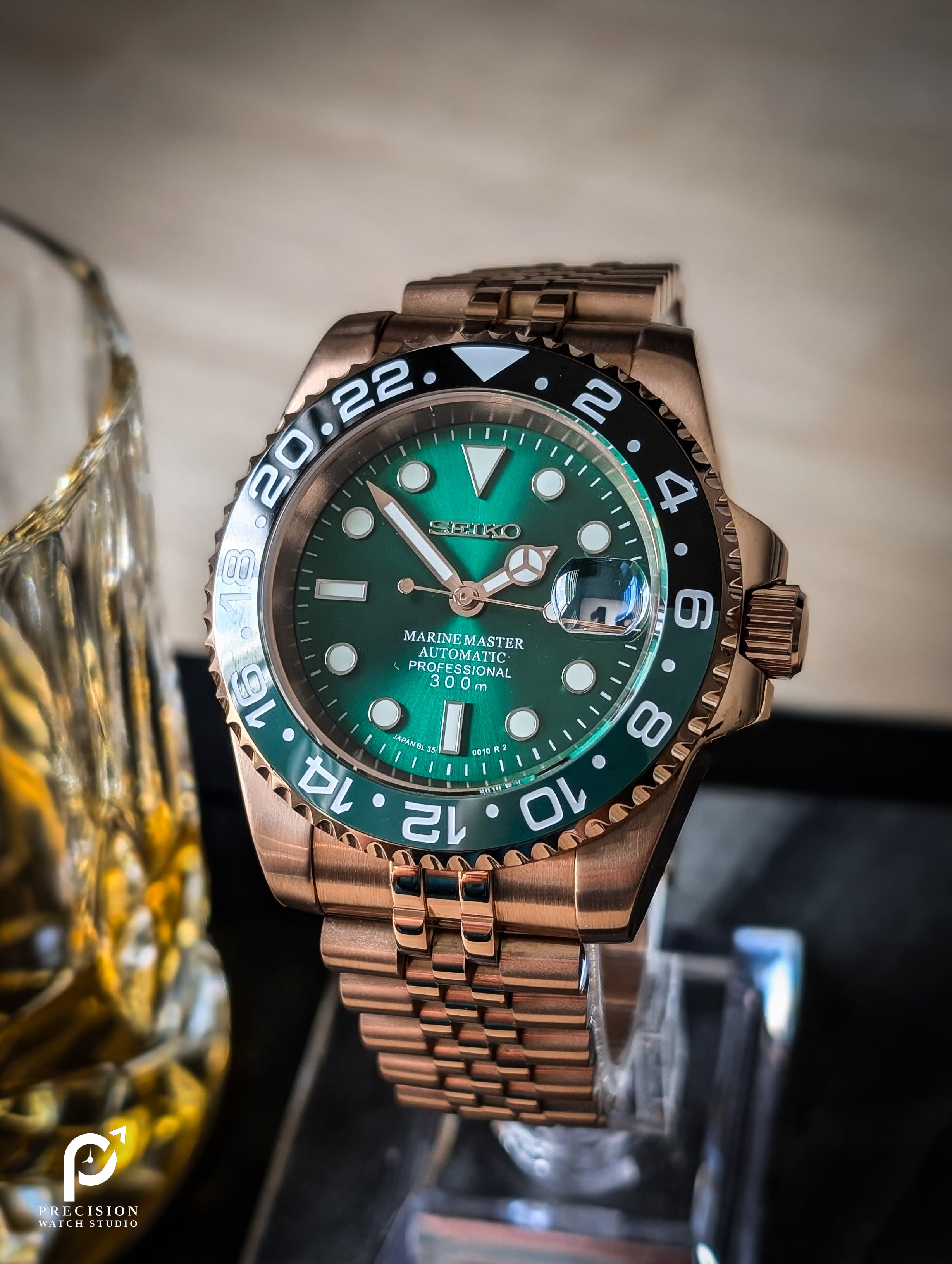 Sub Style 24H - Green Sprite with Rose Gold