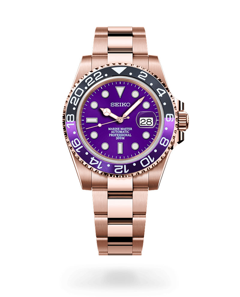 Sub Style 24H - Purple Joker with Rose Gold
