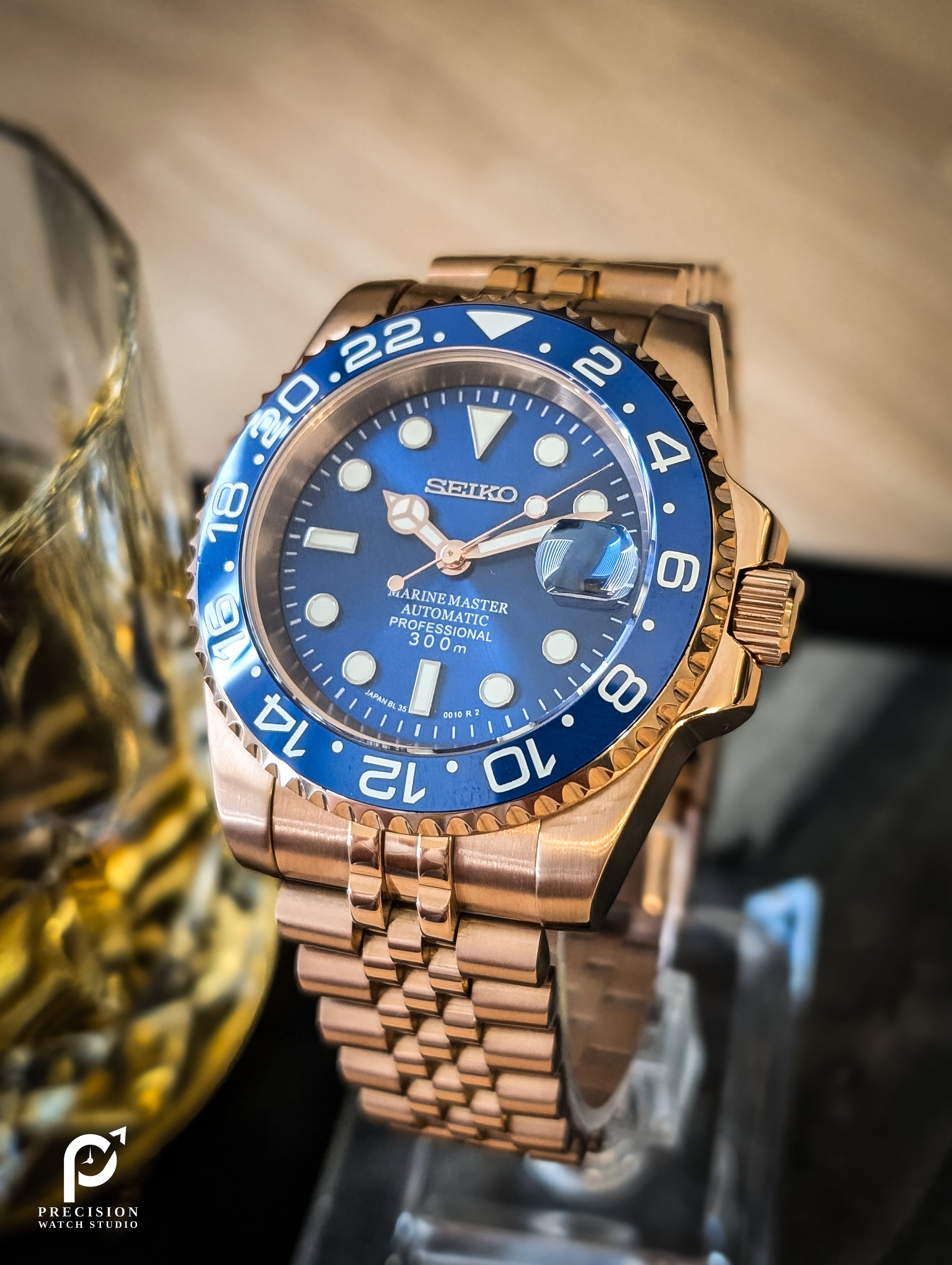 Sub Style 24H - Smurf with Rose Gold