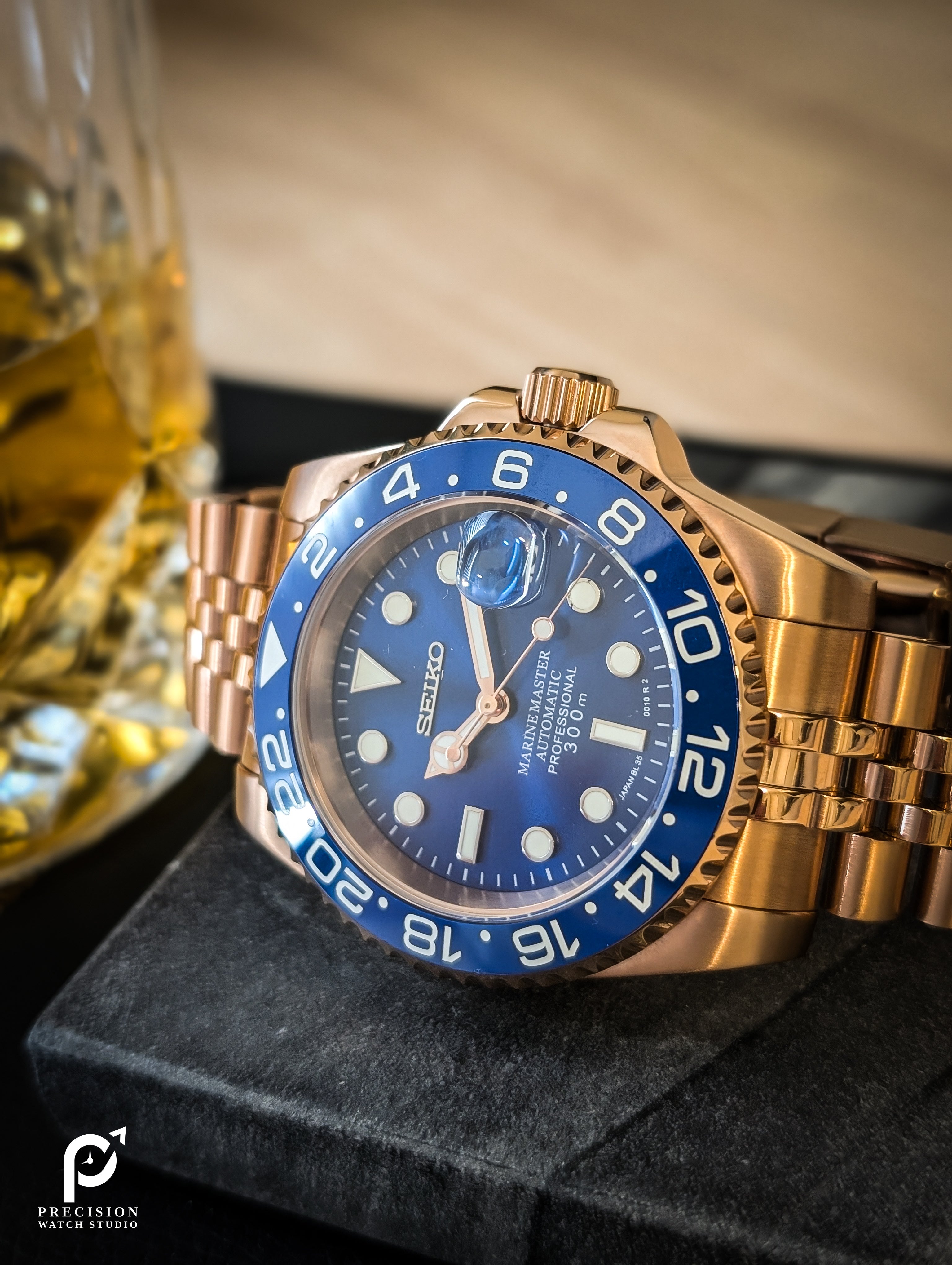 Sub Style 24H - Smurf with Rose Gold