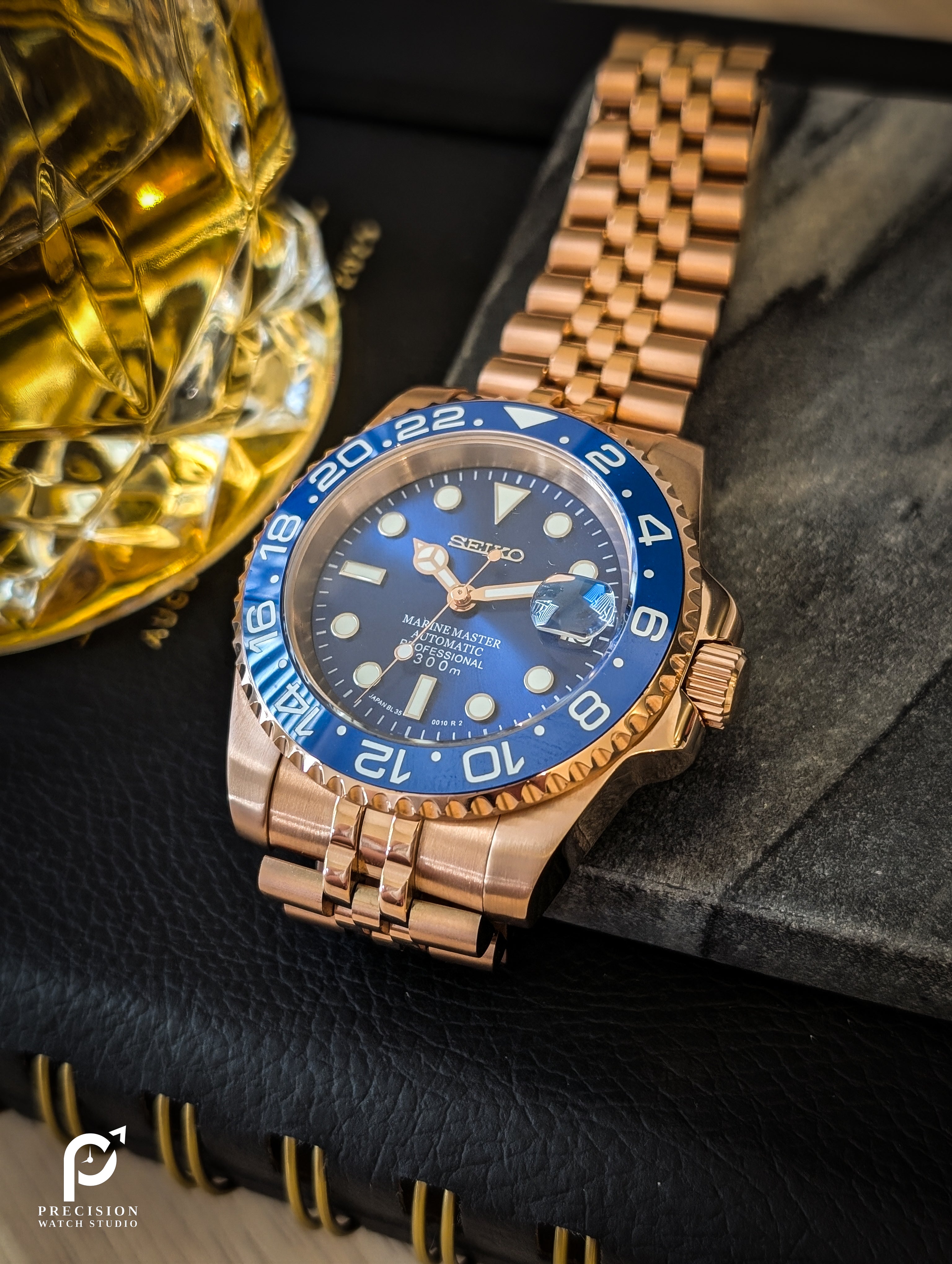 Sub Style 24H - Smurf with Rose Gold