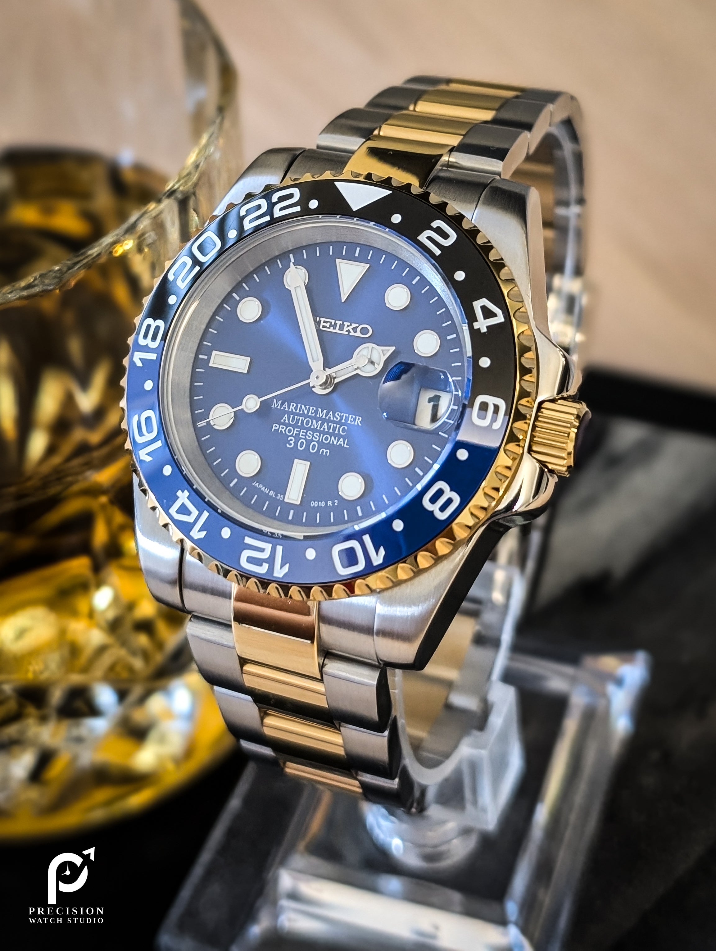 Sub Style 24H - Blue Batman with Two-tone Gold