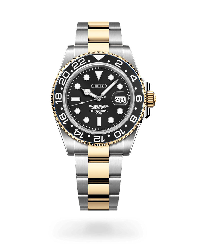 Sub Style 24H - Black Gold with Two-tone Gold