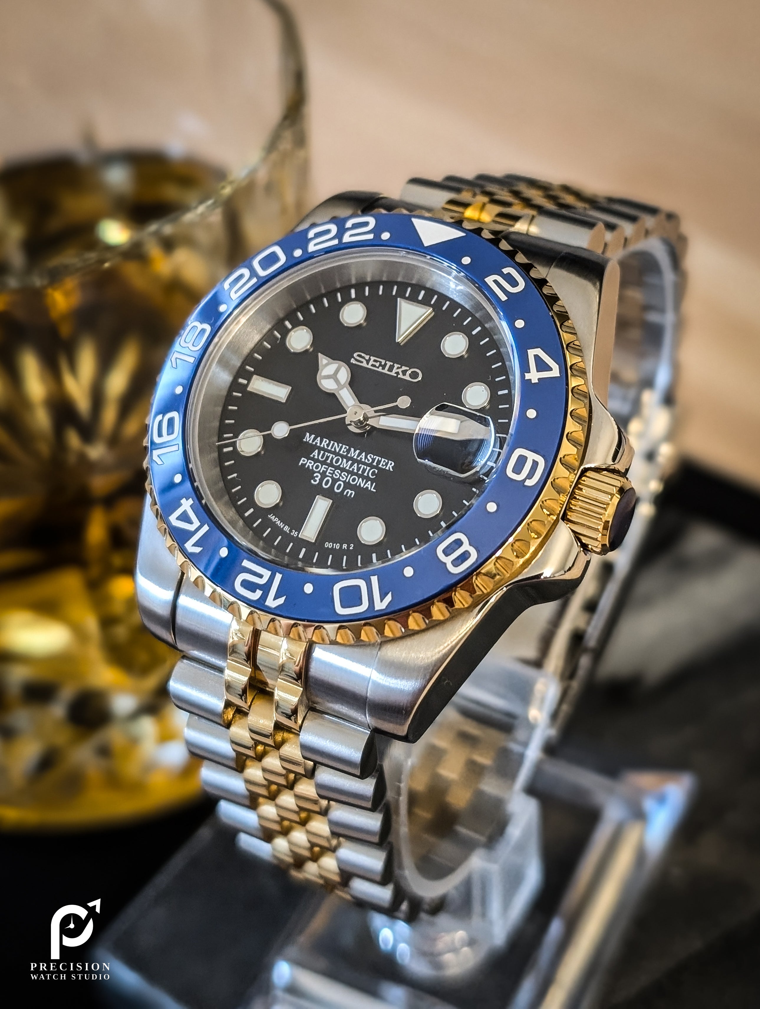 Sub Style 24H - Blueberry with Two-tone Gold