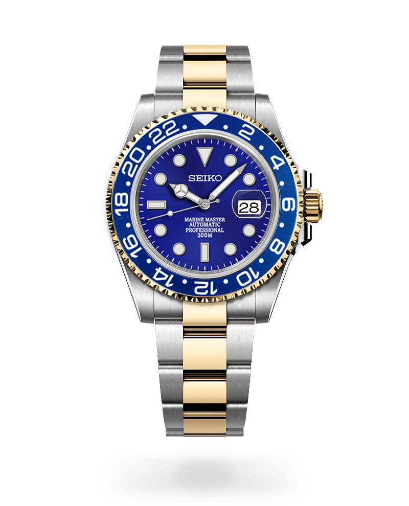 Sub Style 24H - Bluesy Two-tone Gold