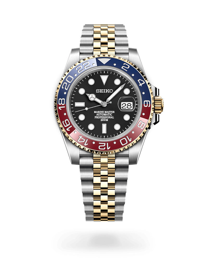 Sub Style 24H - Pepsi with Two-tone Gold