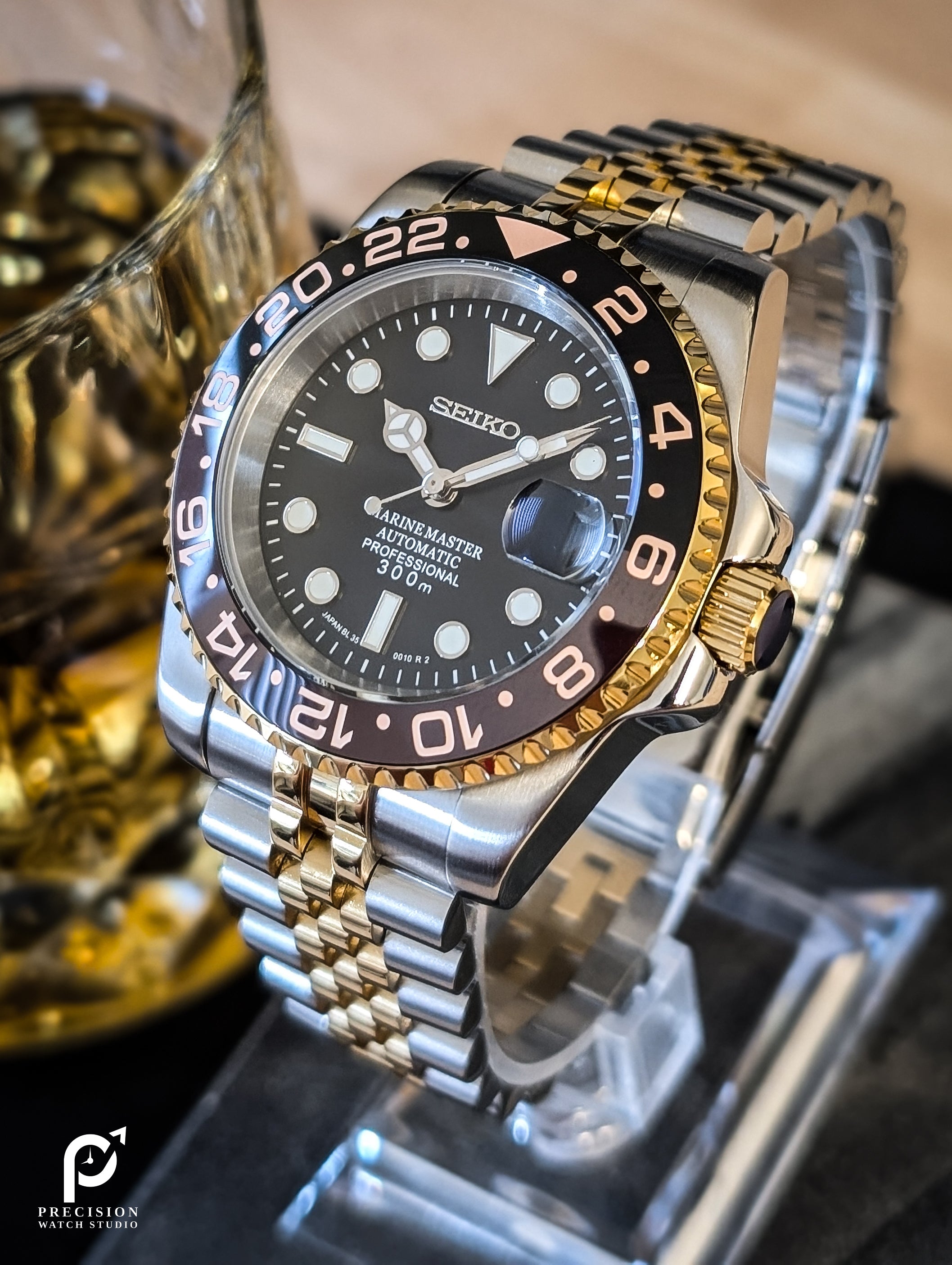 Sub Style 24H - Root Beer with Two-tone Gold