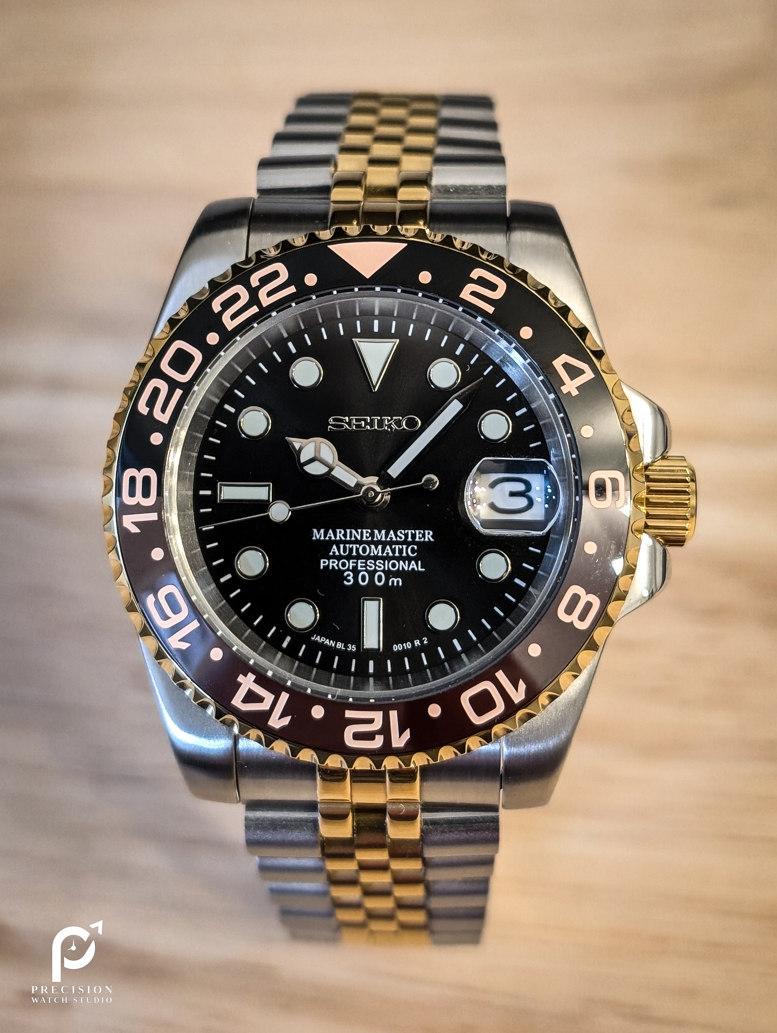 Sub Style 24H - Root Beer with Two-tone Gold