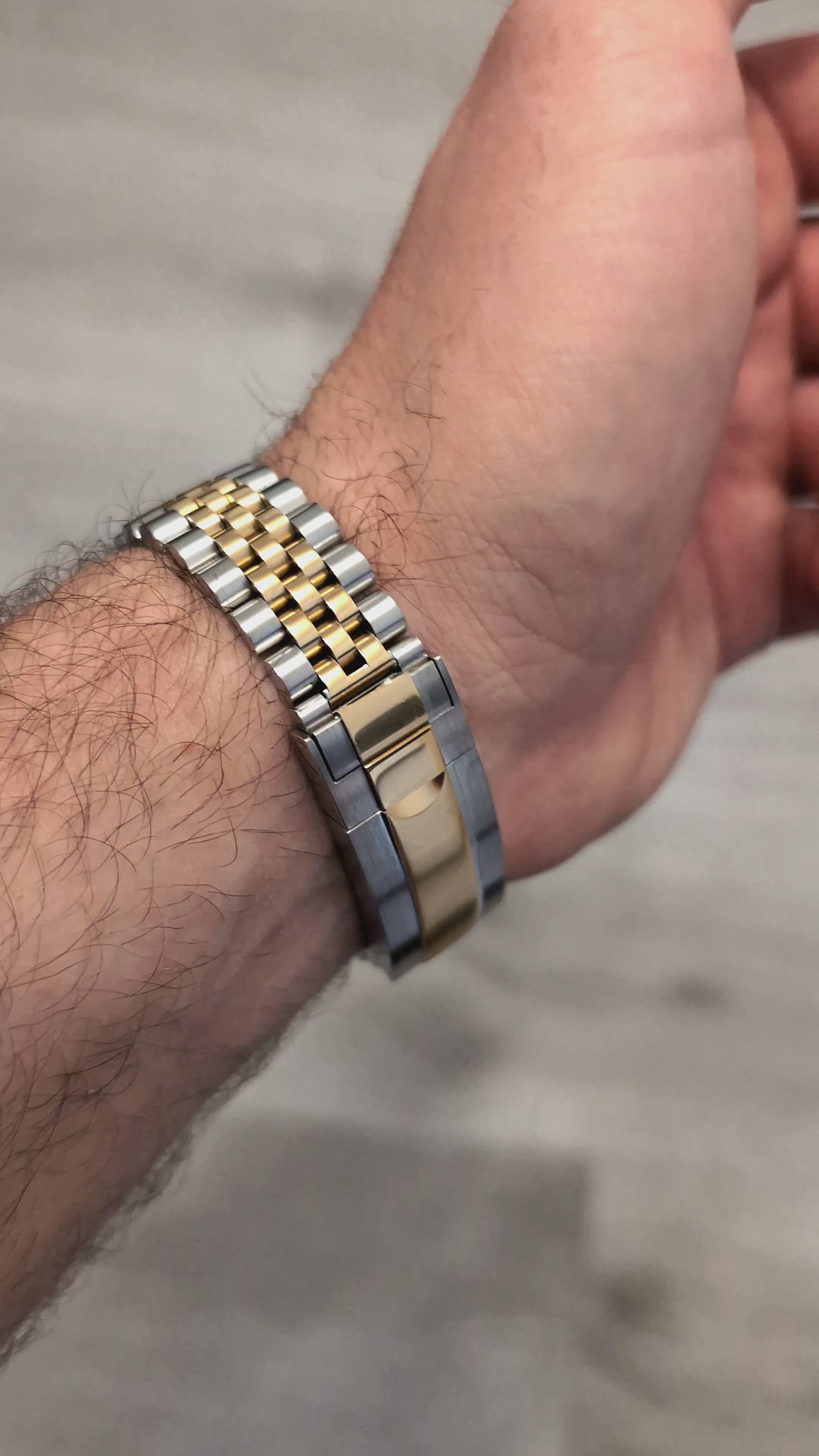 Sub Style 24H - Black Gold with Two-tone Gold