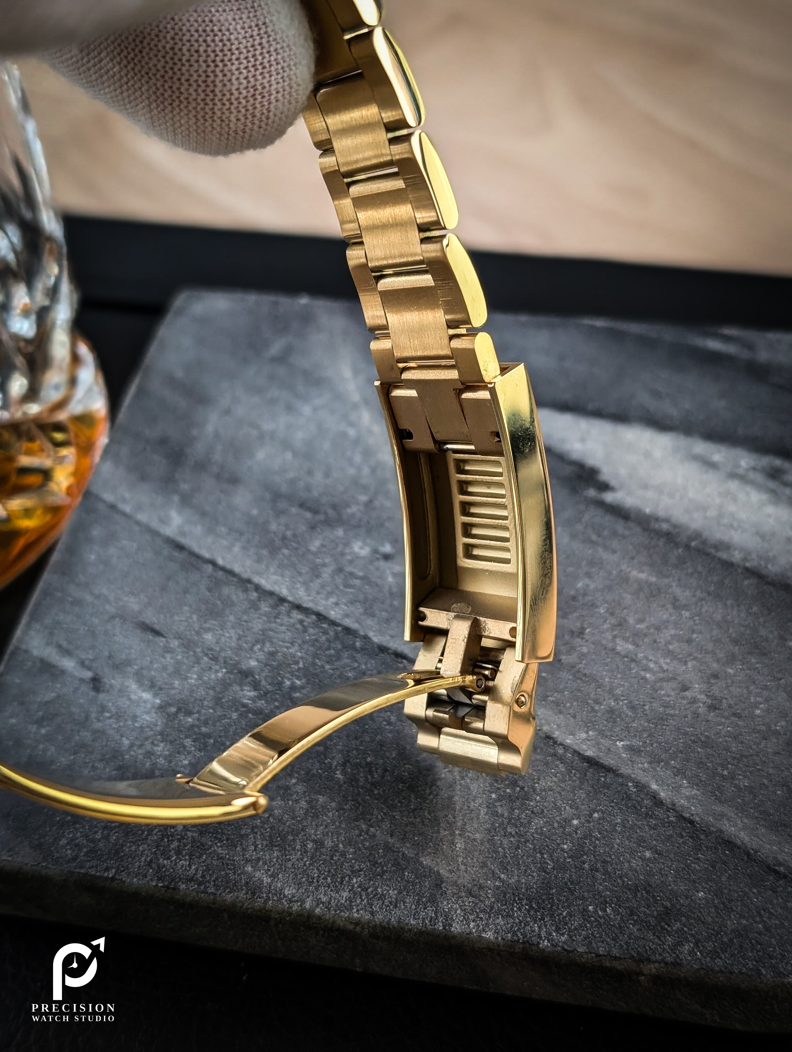 GMT Black Gold – Precision Watch Studio