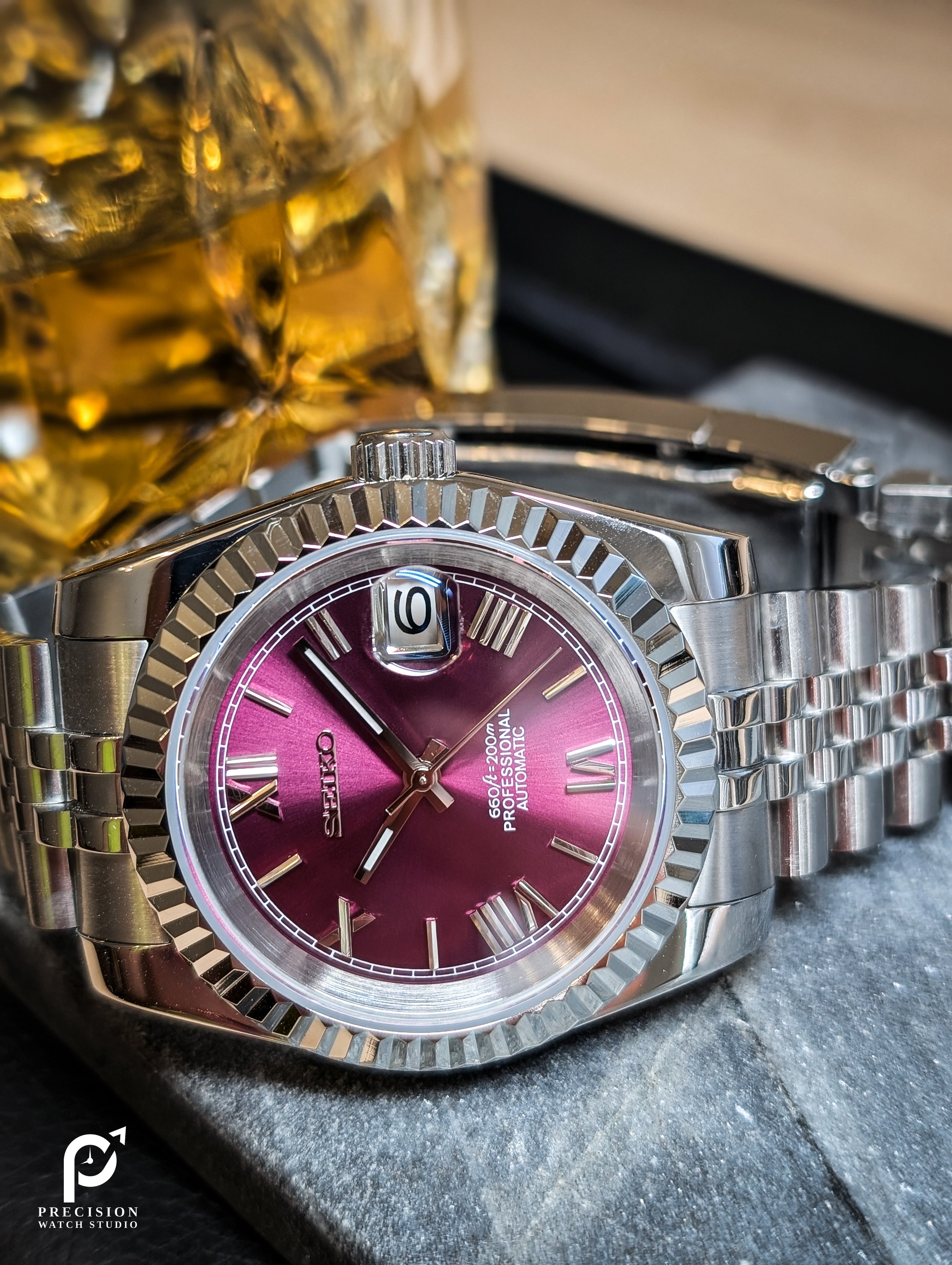 Date J Fluted - Roman Purple