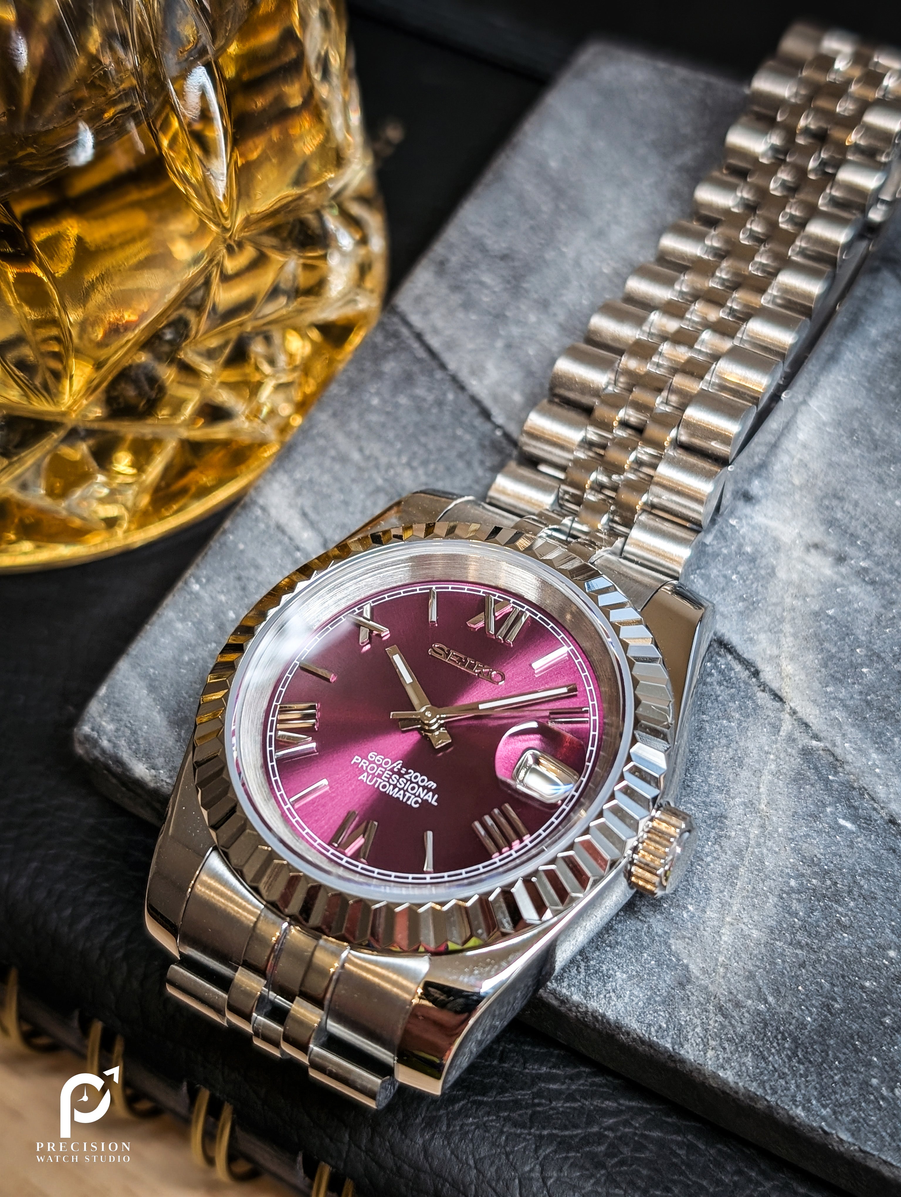 Date J Fluted - Roman Purple