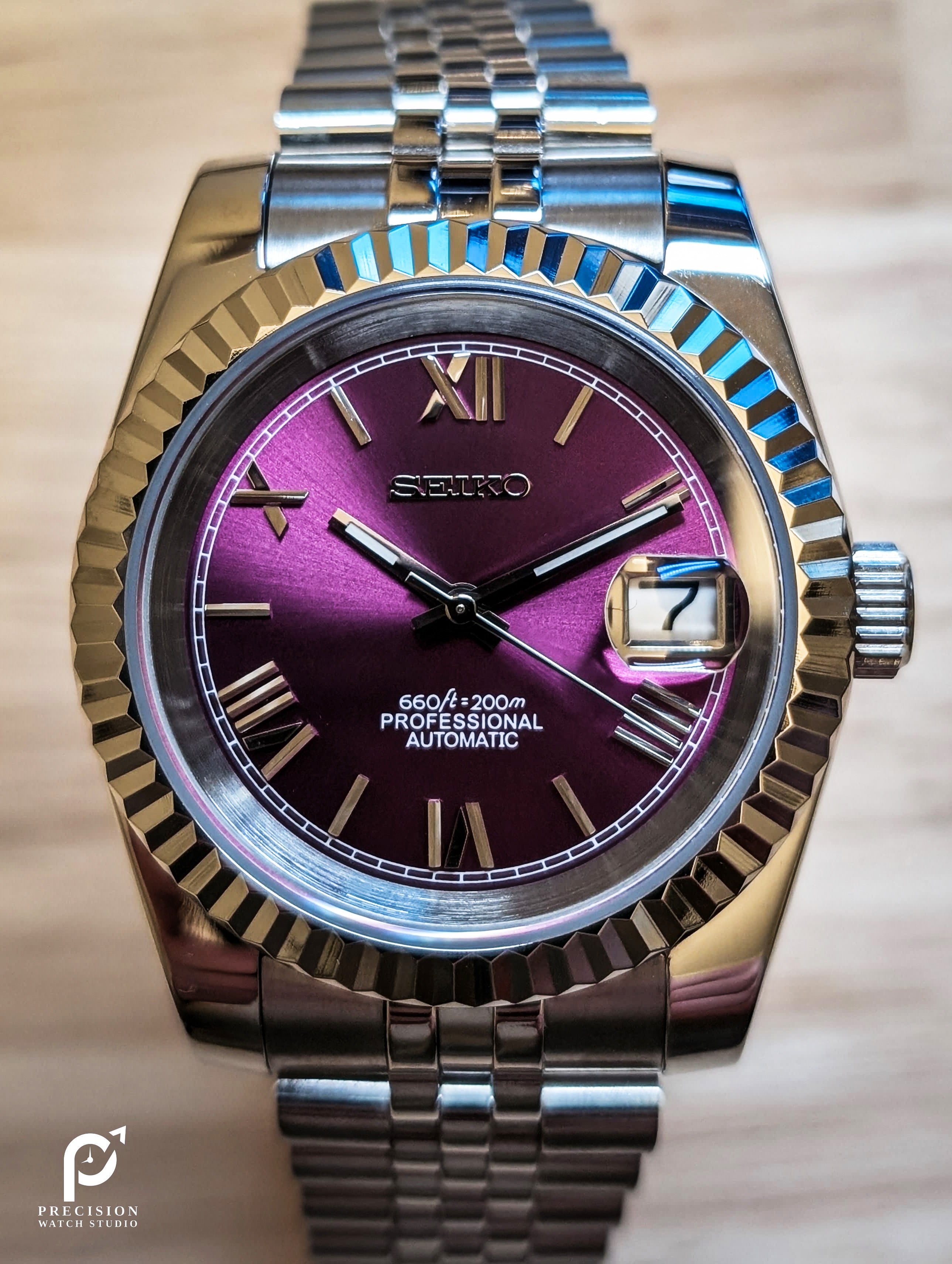 Date J Fluted - Roman Purple