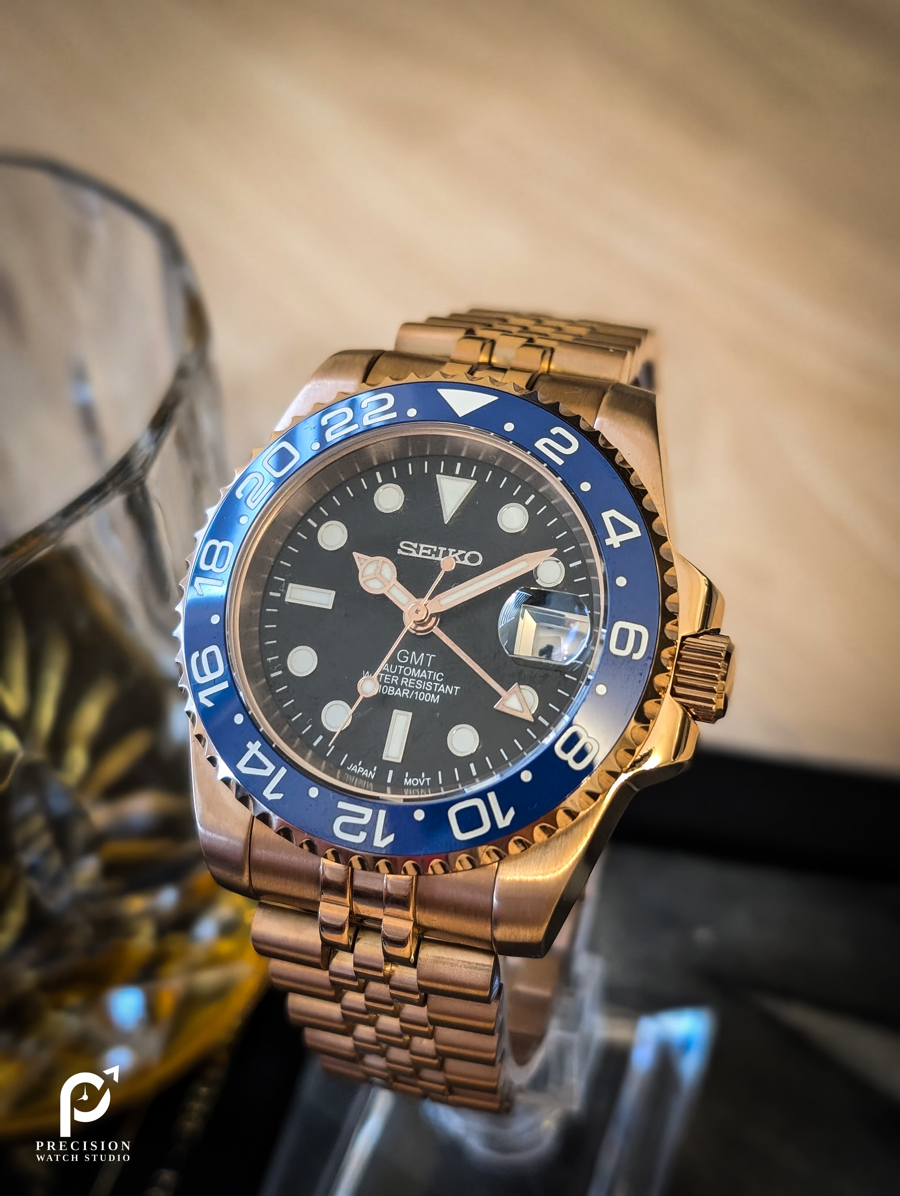 GMT - Blueberry Rose Gold