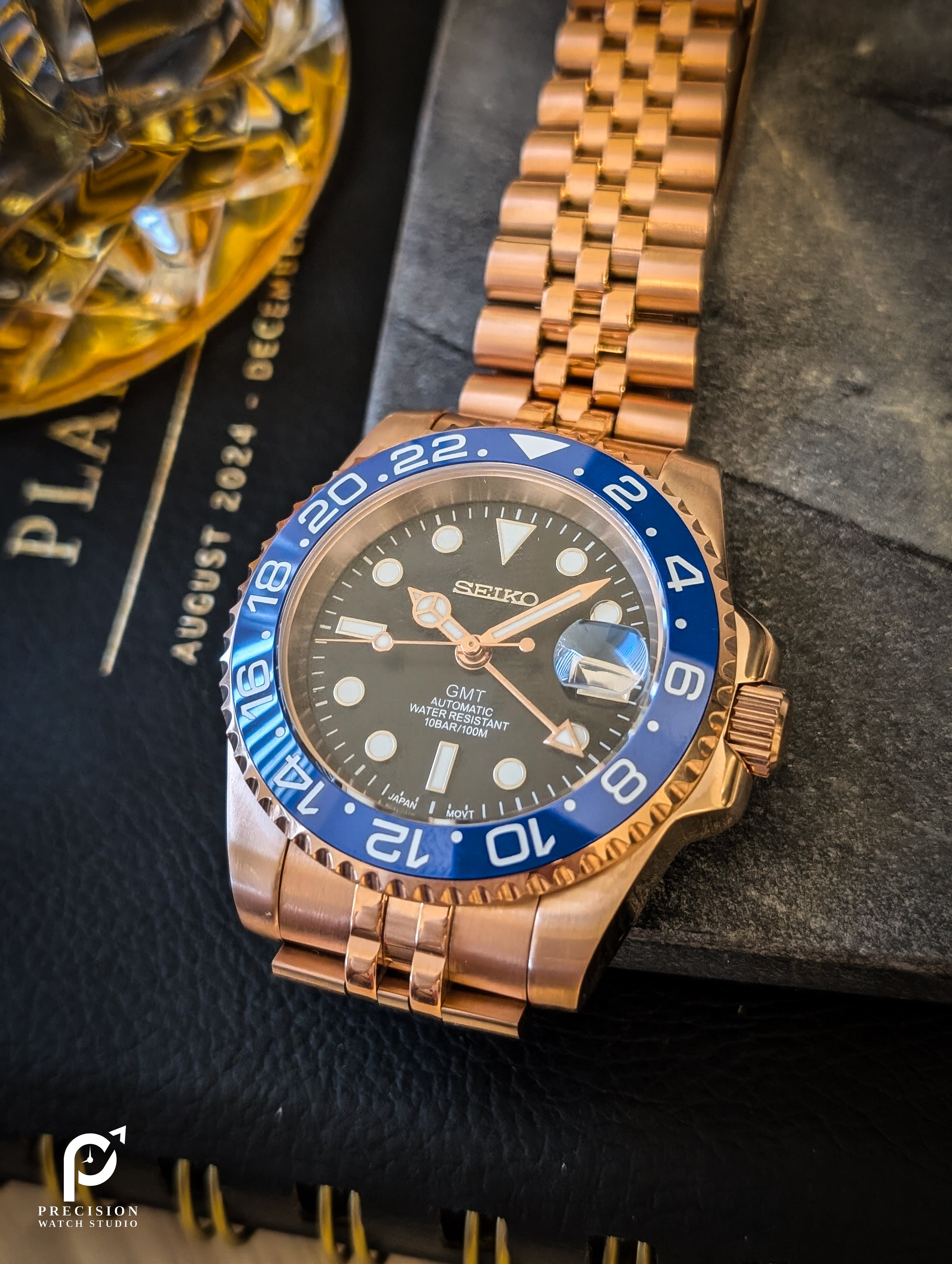 GMT - Blueberry Rose Gold