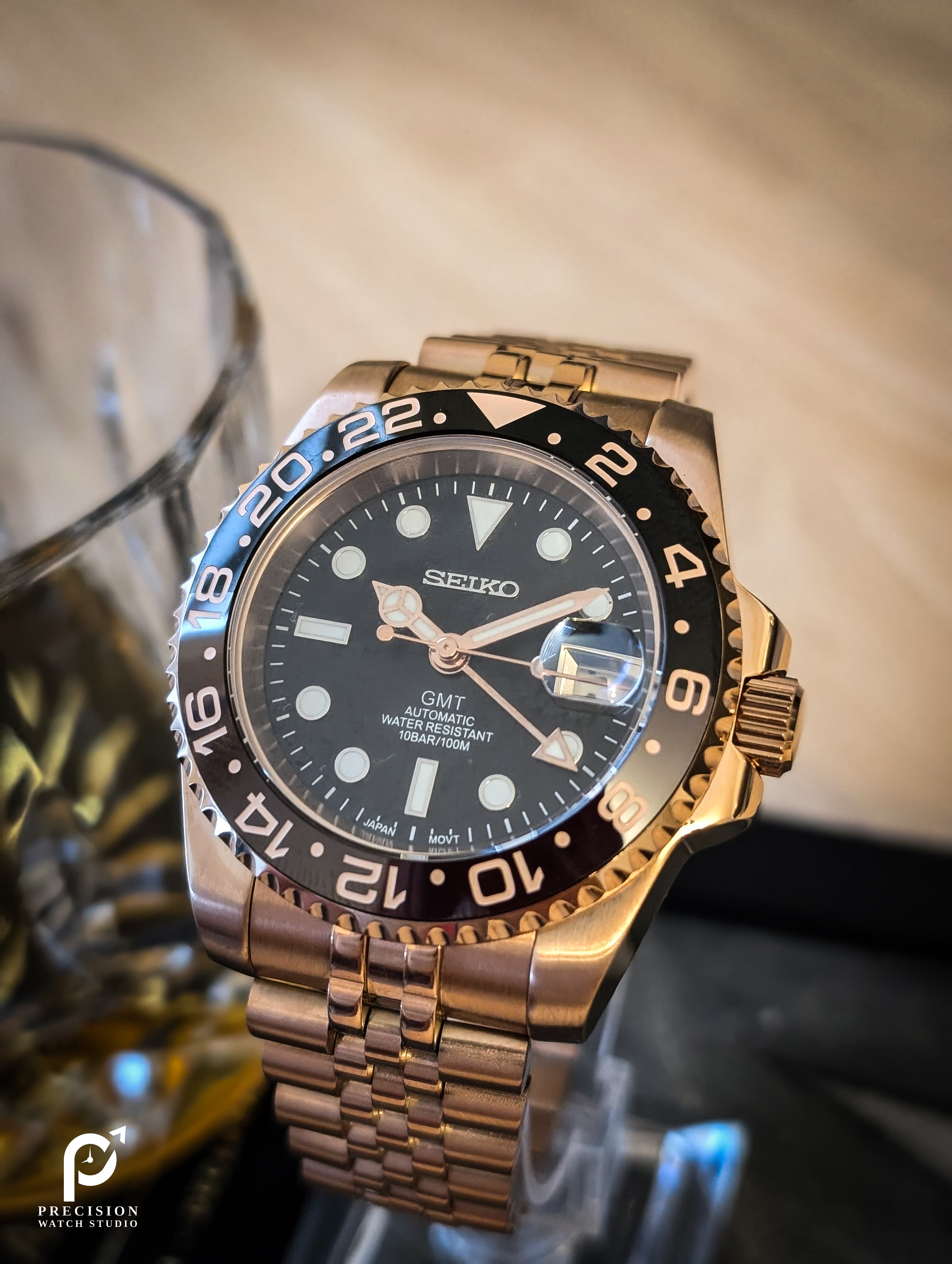 GMT - Root Beer Rose Gold