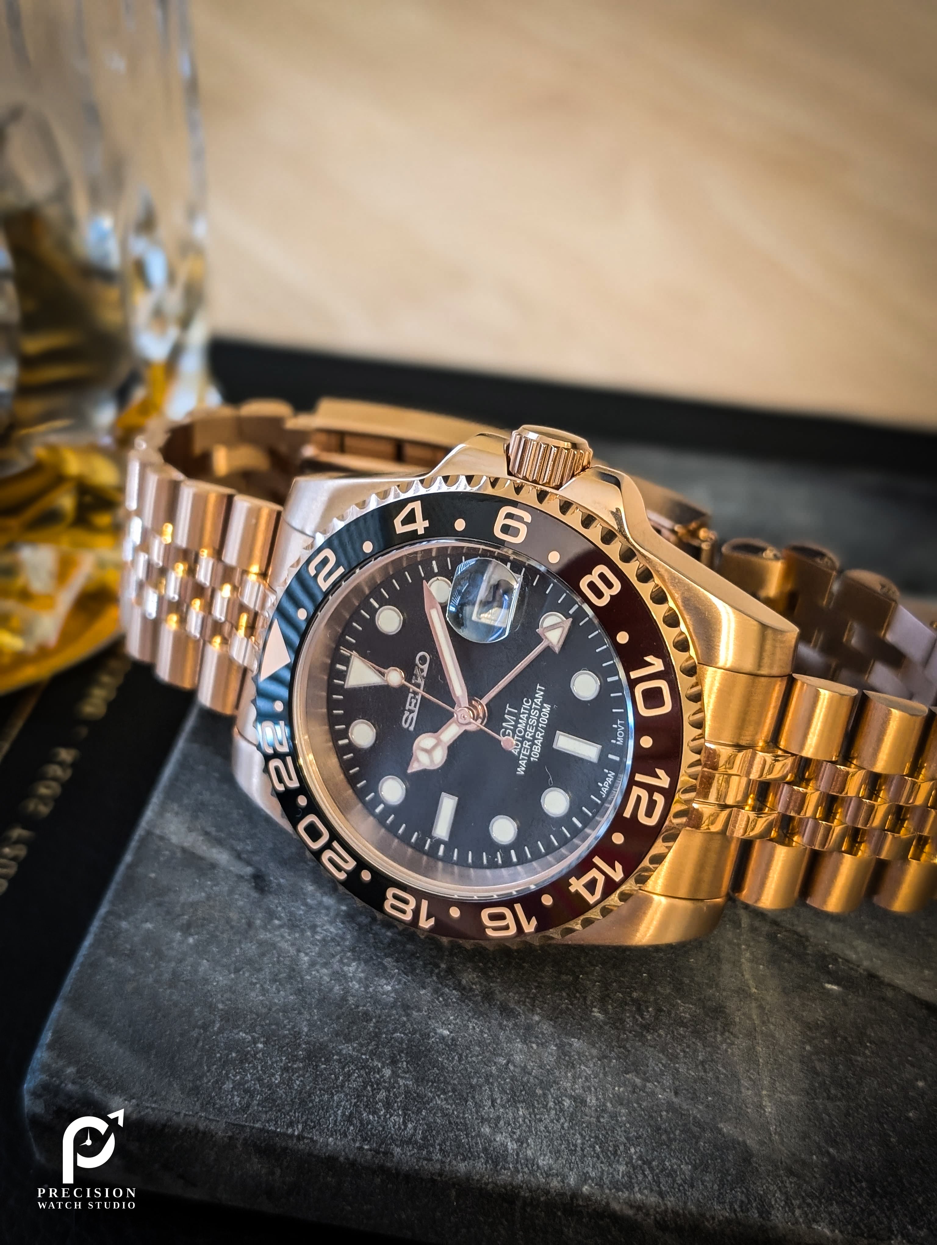 GMT - Root Beer Rose Gold