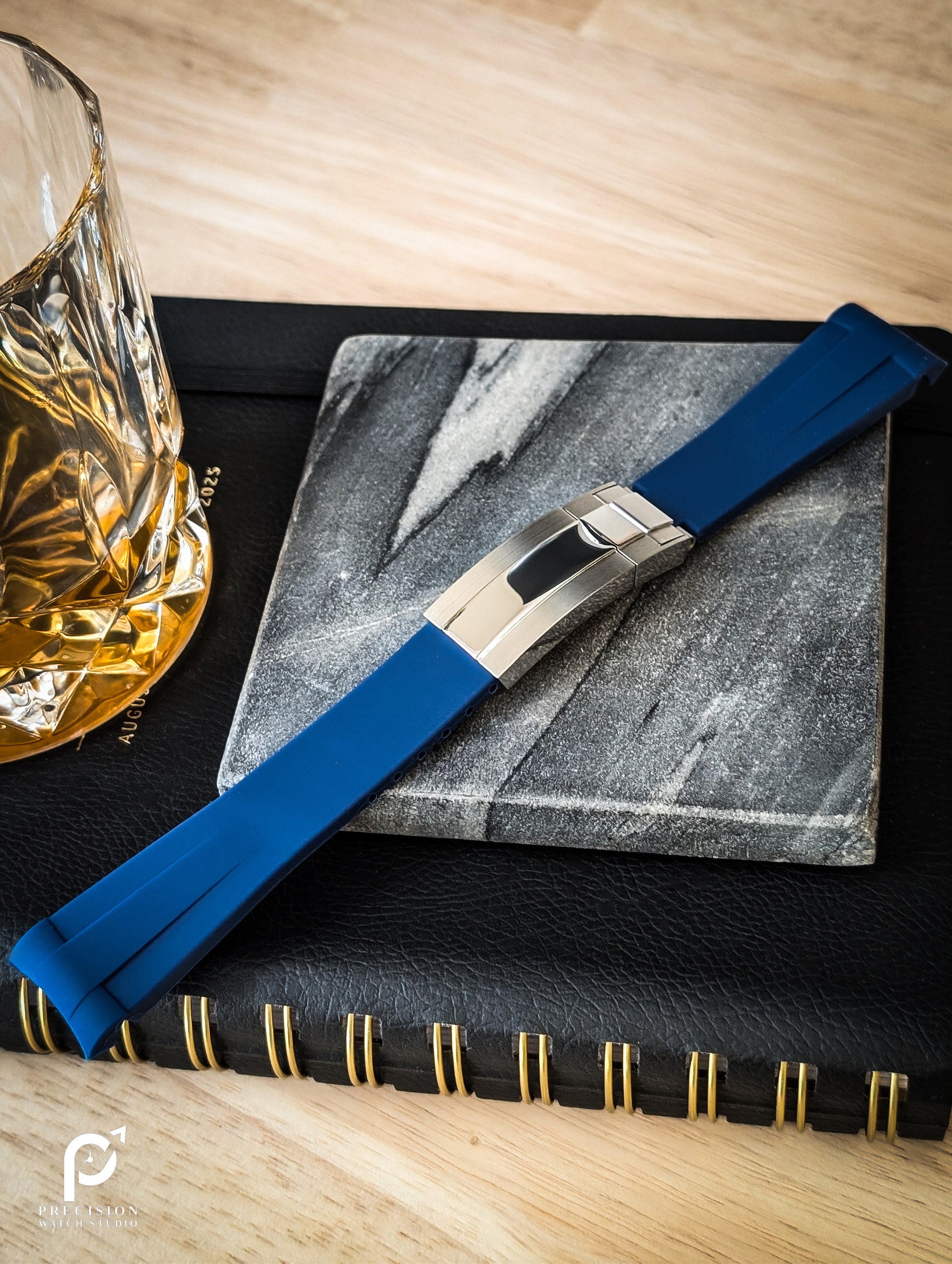 Rubber Bracelet with Metal Clasp
