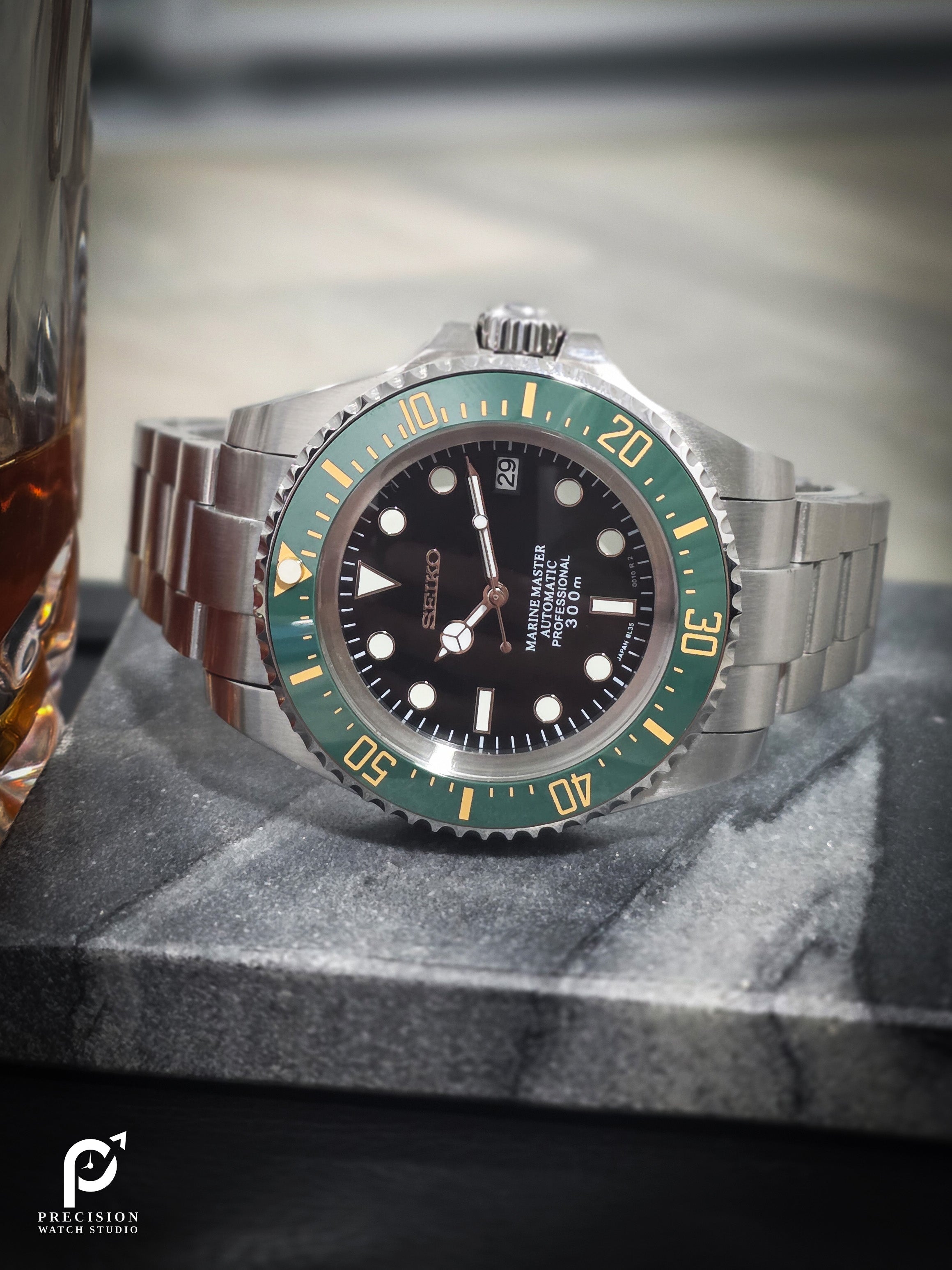 Sub XL 44mm - Green Royale