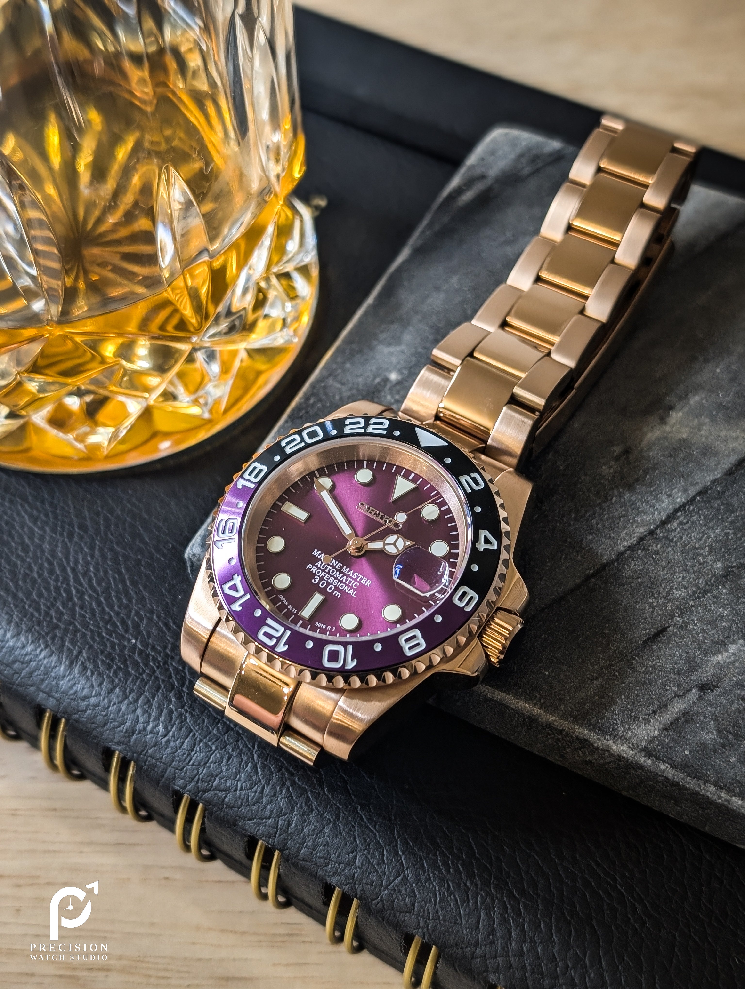 Sub Style - Purple Joker with Rose Gold