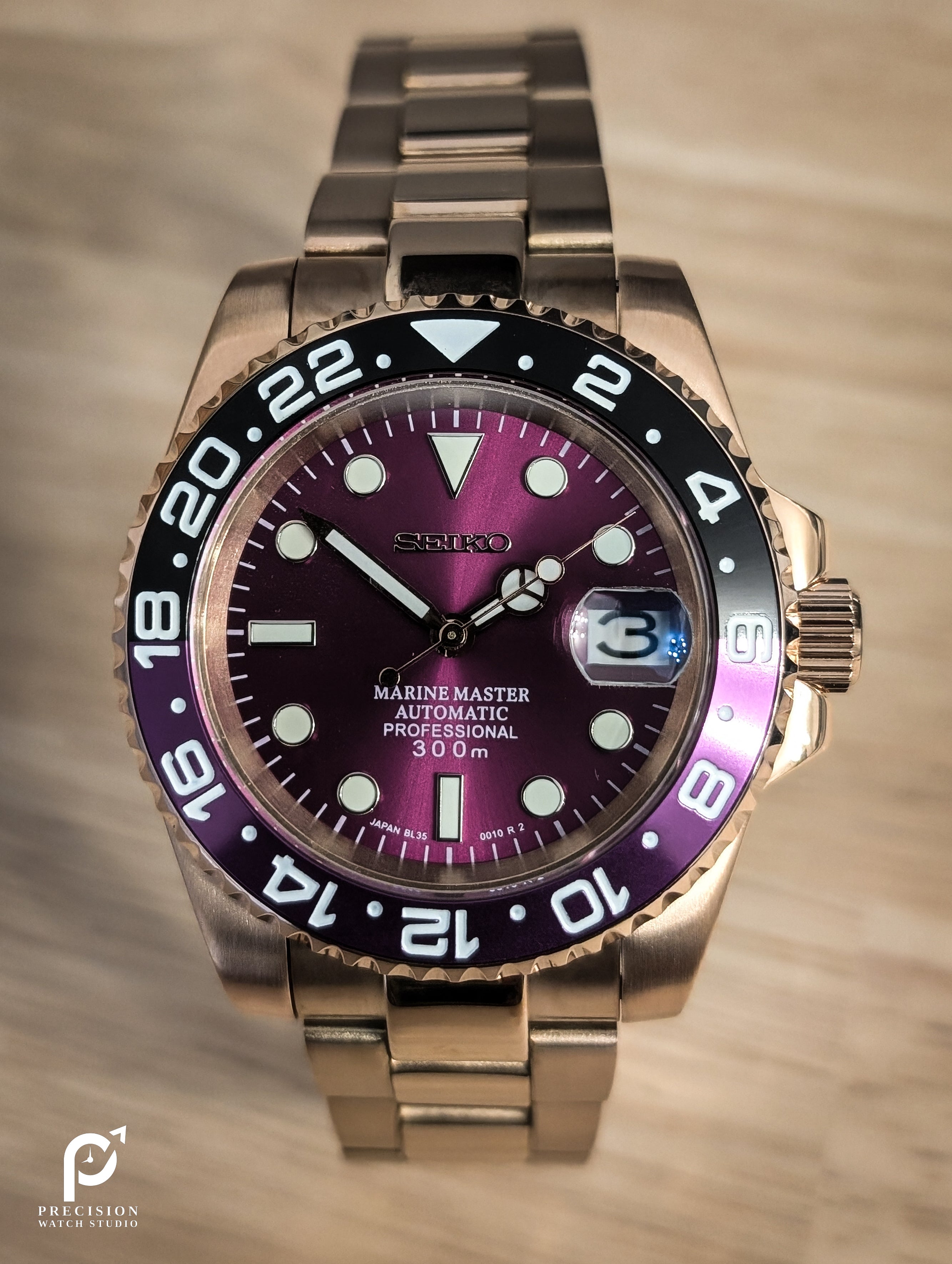 Sub Style - Purple Joker with Rose Gold