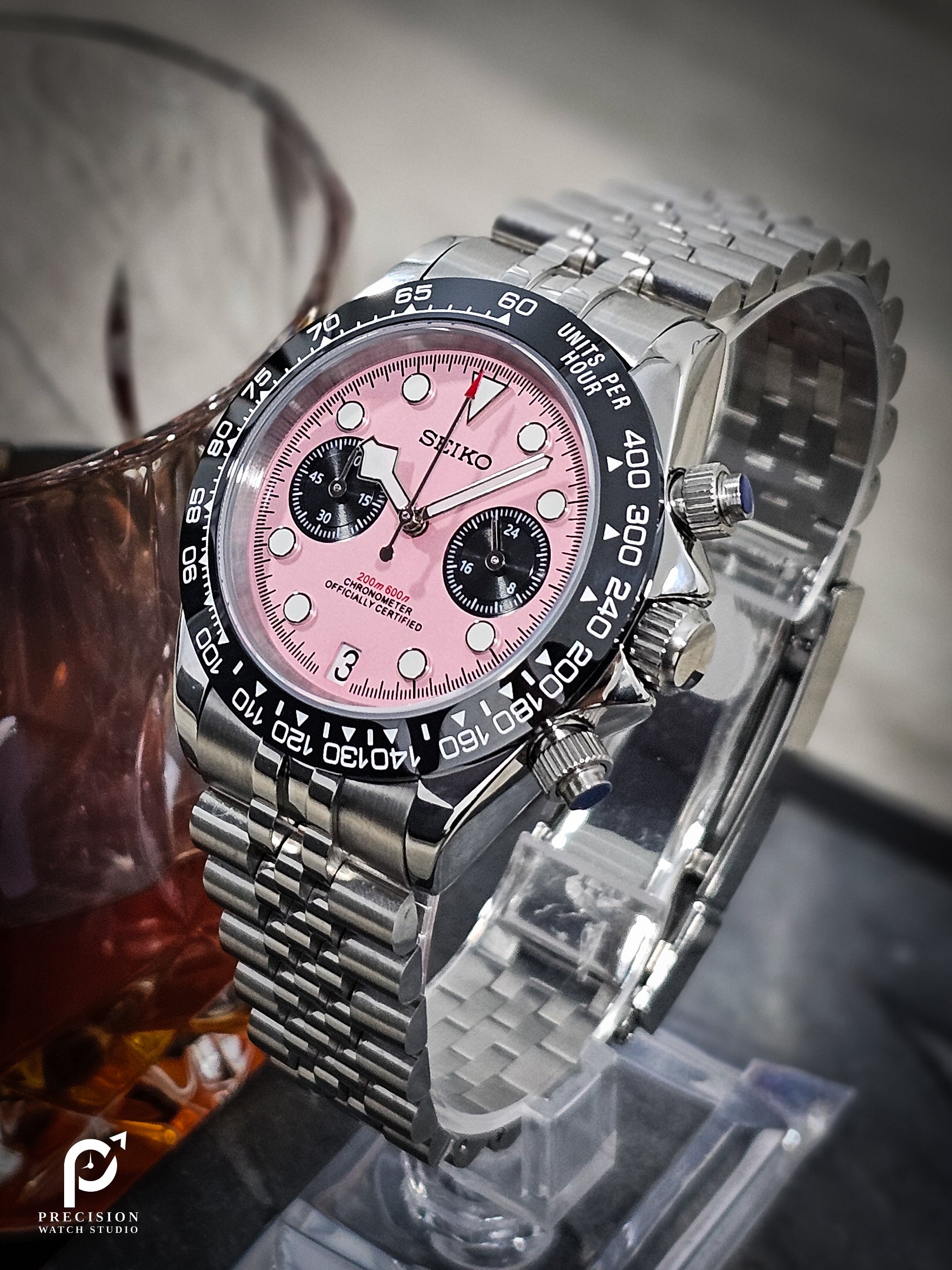Black Bay Chrono - Miami Pink