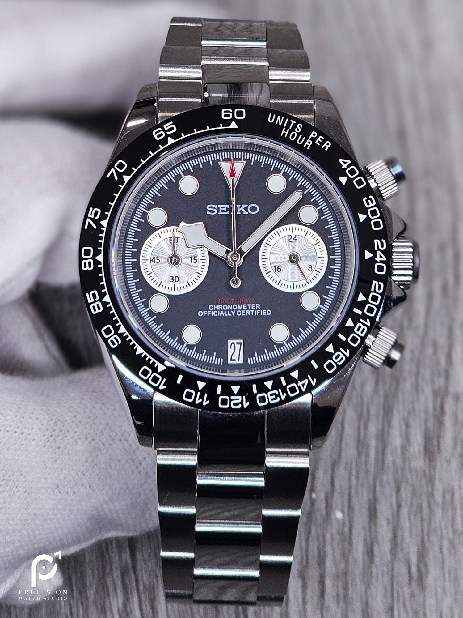 Black Bay Chrono - Monochrome Racer