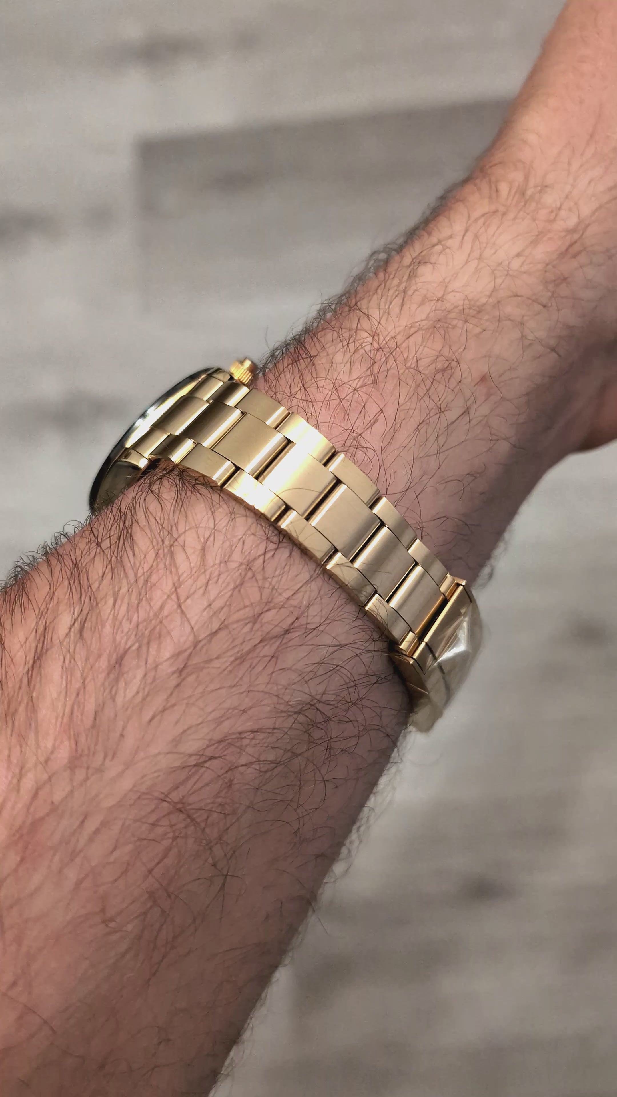 クローバー Rolex Everose Gold 116505-0008 Cosmograph Daytona 40mm Black Index